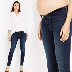 🎉HOST PICK🎉 J Brand Mama J Super Skinny Leg Maternity Jeans Bluebird Blue Wash